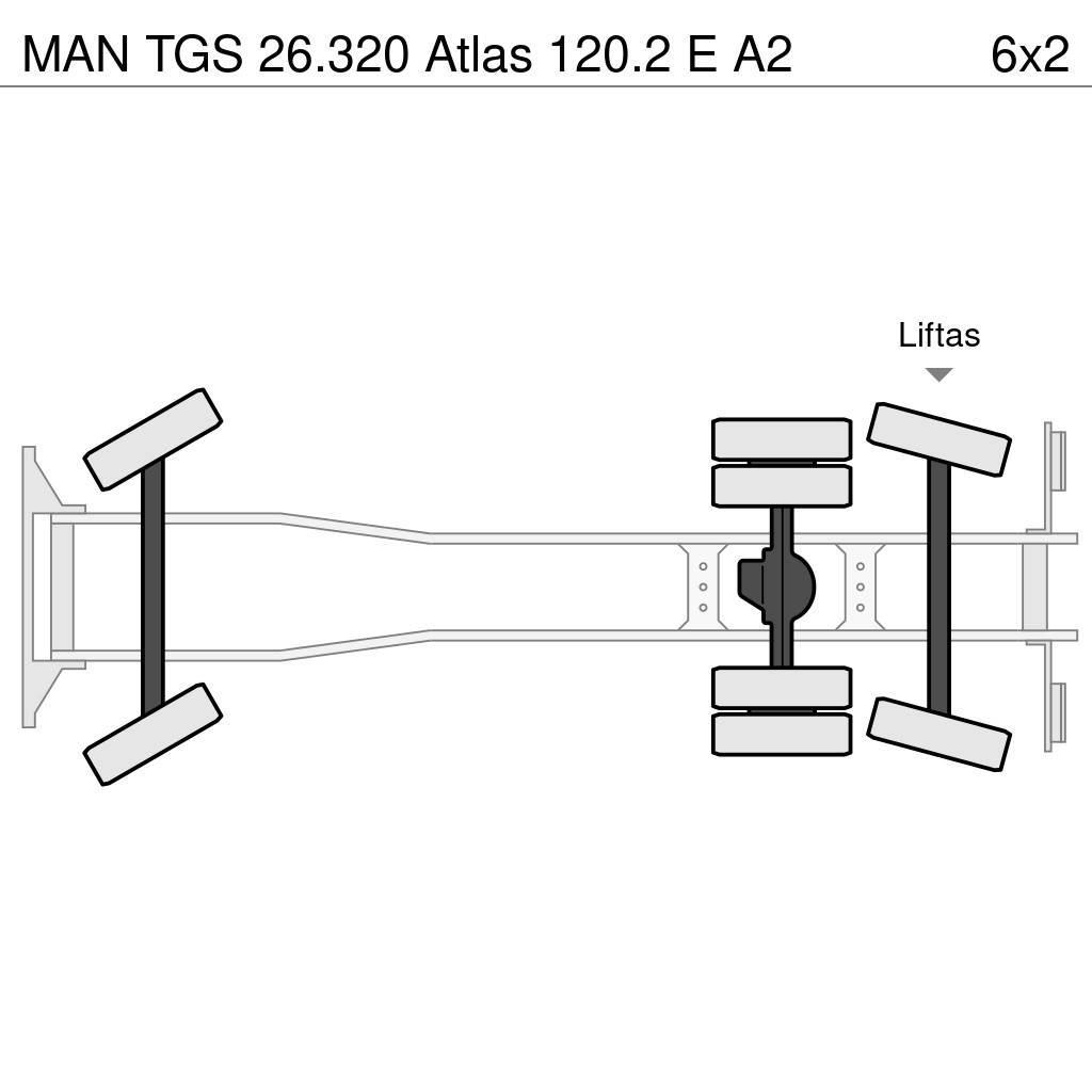 MAN TGS 26.320 Atlas 120.2 E A2 Polovne dizalice za sve terene
