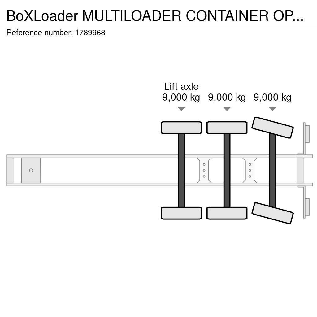  BOXLOADER MULTILOADER CONTAINER OPLEGGER/TRAILER/A Kontejnerske poluprikolice