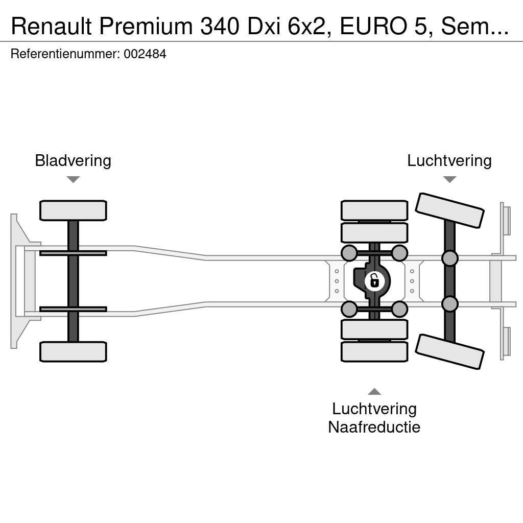 Renault Premium 340 Dxi 6x2, EURO 5, Semat Zoeller Kamioni za otpad