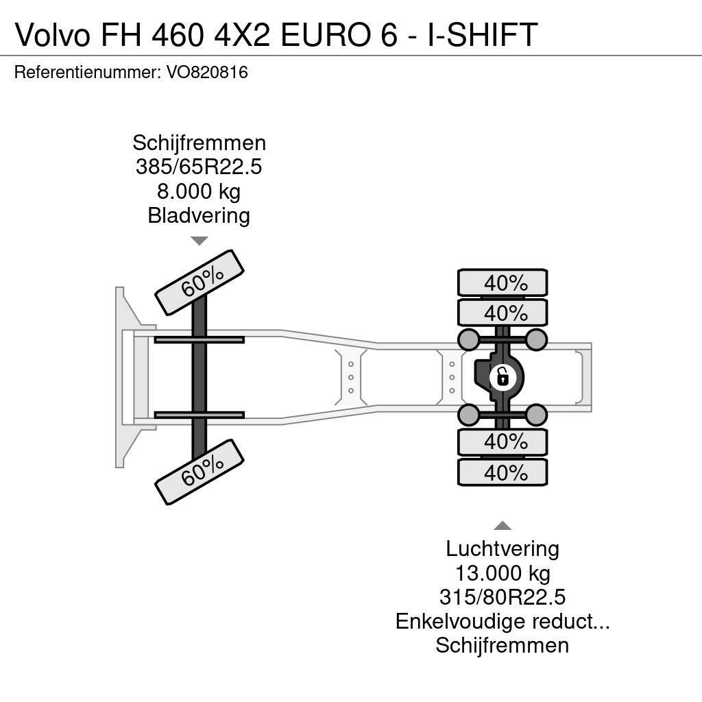 Volvo FH 460 4X2 EURO 6 - I-SHIFT Tegljači