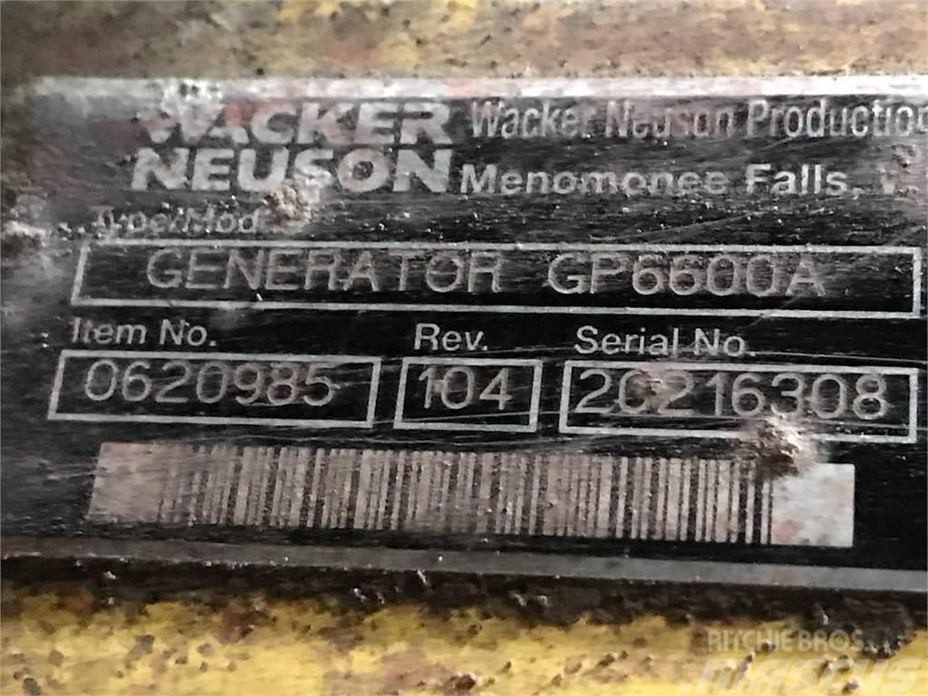 Wacker Neuson GP6600A Ostali generatori