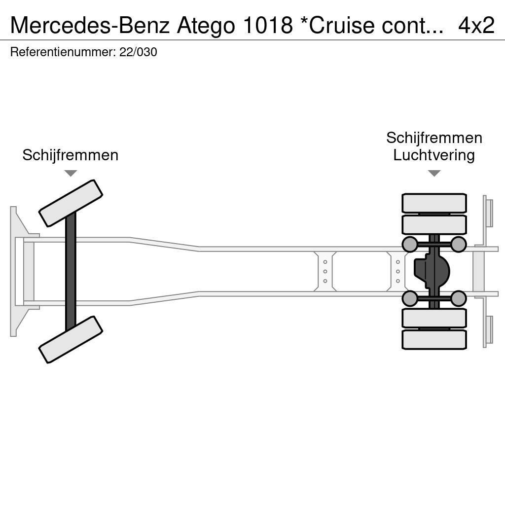 Mercedes-Benz Atego 1018 *Cruise control*Airco*Achteruitrijcamer Kamioni za prevoz životinja