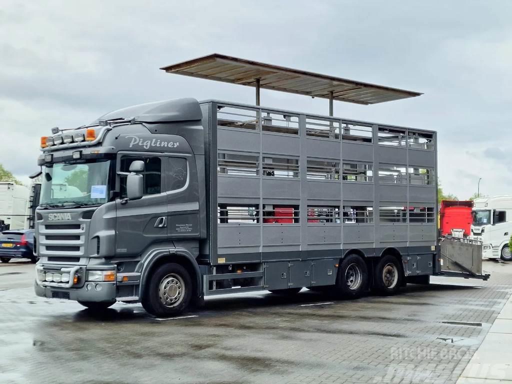Scania R380 Highline 6x2*4 - Berdex 3 deck livestock - Lo Kamioni za prevoz životinja