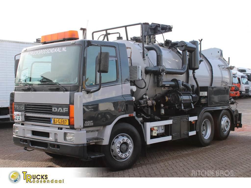 DAF CF 290 + 6X2 + VACUUM + FULL OPTION + EURO 2 Kombi vozila/ vakum kamioni