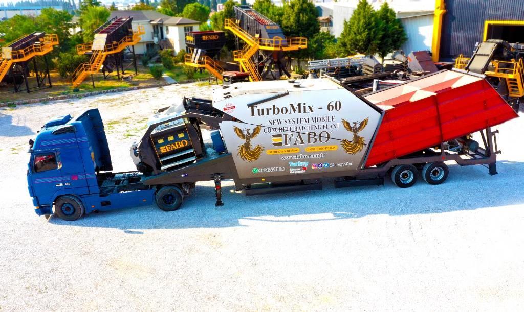  TURBOMIX-60 MOBILE CONCRETE MIXING PLANT Alati za betonske radove