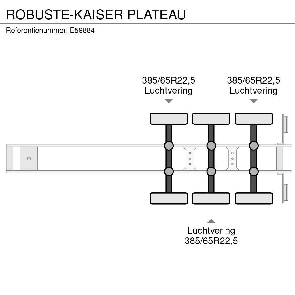  Robuste-Kaiser PLATEAU Poluprikolice sa otvorenim sandukom