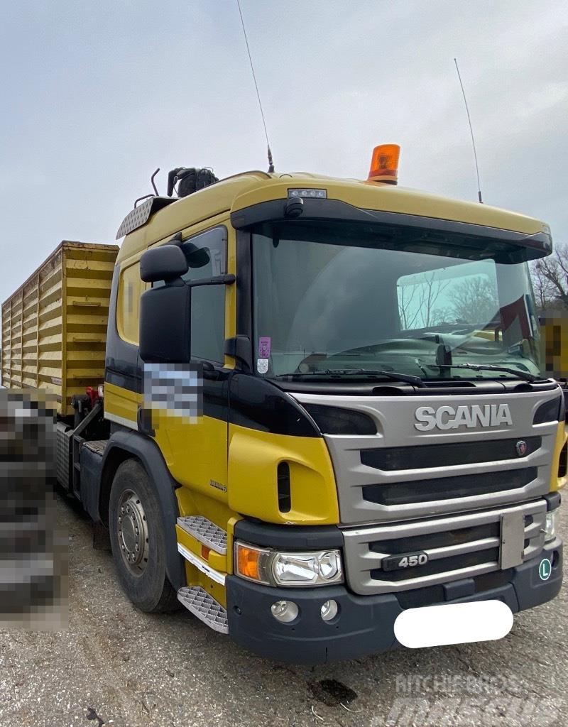 Scania P 450/KIPPER/EPSILON 120/LIFT-LENK-ACHSE/TÜV! Kiperi kamioni
