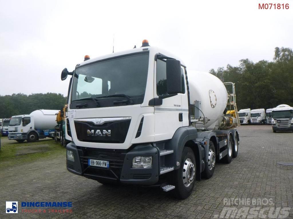 MAN TGS 32.360 8X4 Euro 6 Imer concrete mixer 9 m3 Kamioni mešalice za beton