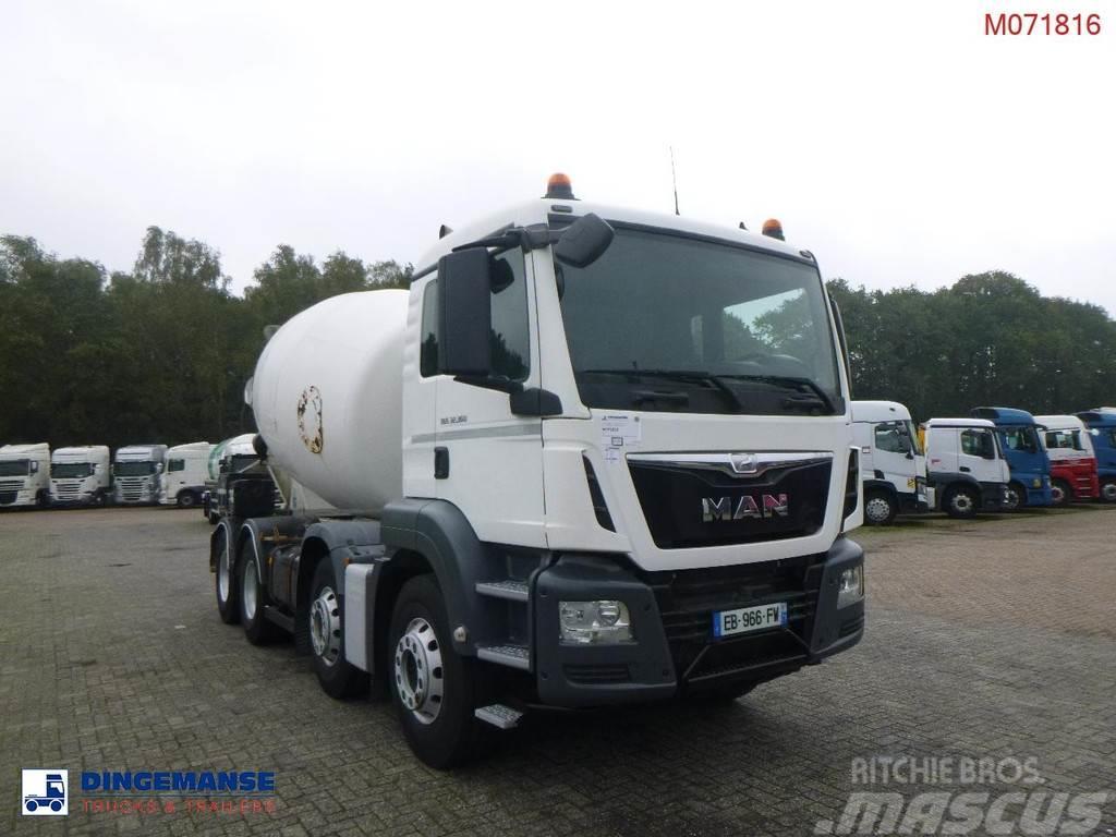 MAN TGS 32.360 8X4 Euro 6 Imer concrete mixer 9 m3 Kamioni mešalice za beton