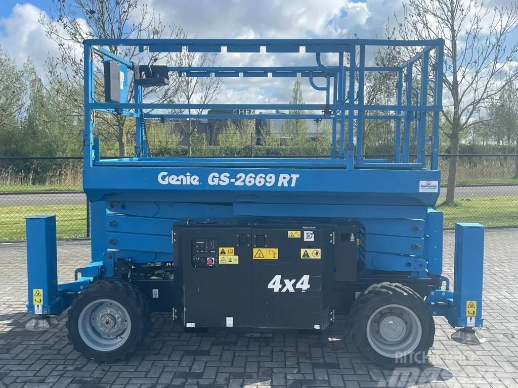 Genie GS-2669 RT | 10 METER | 680 KG Makazaste platforme