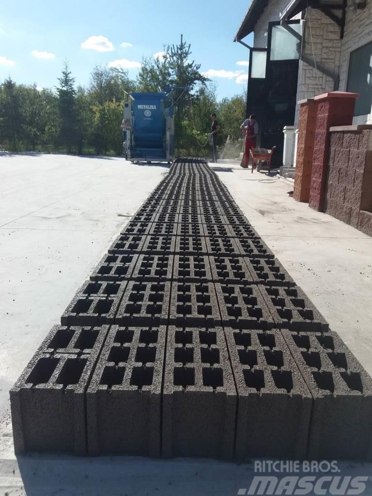 Metalika SVP-533 DB Concrete block making machine Mašine za betonsku galanteriju