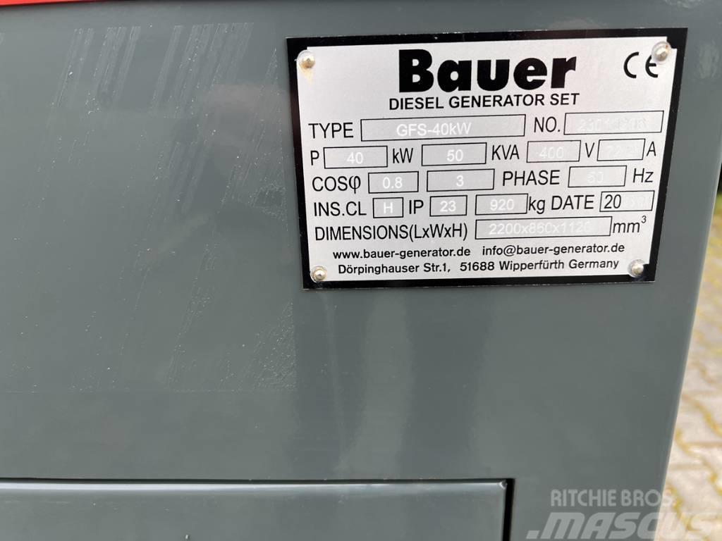 Bauer Aggregaat 50 KVA Dizel generatori