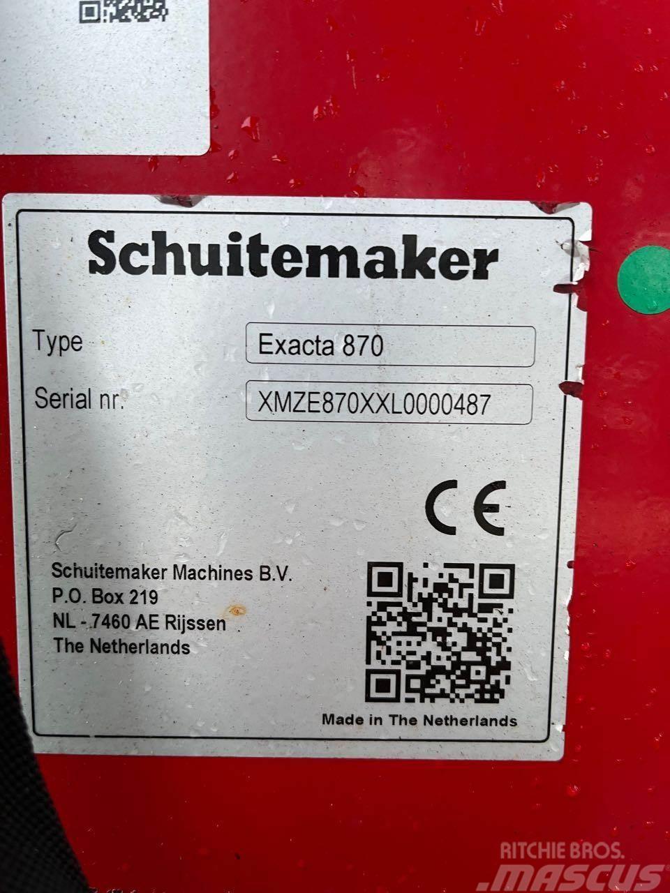 Schuitemaker Exacta 870 Ostale mašine i oprema za veštačko djubrivo