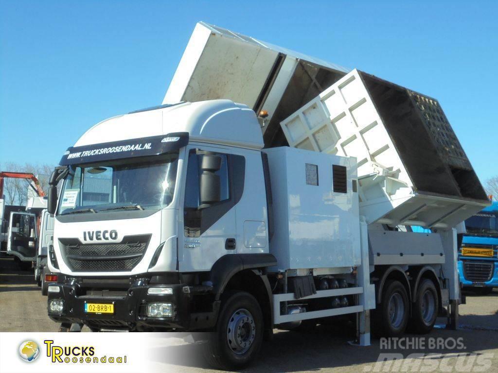 Iveco Trakker 450 + Euro 5 + Zandzuiger + Manual + 6x4 + Kombi vozila/ vakum kamioni