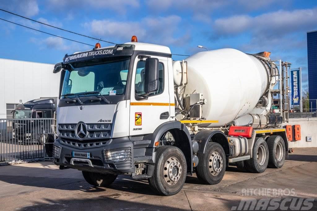 Mercedes-Benz AROCS 3236+PUTZMEISTER9M³ Kamioni mešalice za beton