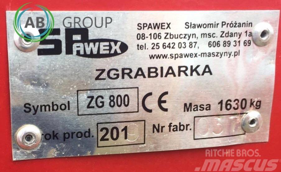 Spawex KREISELSCHWADER TAJFUN ZG-800 / ROTORY RAKE Okretači i sakupljači sena