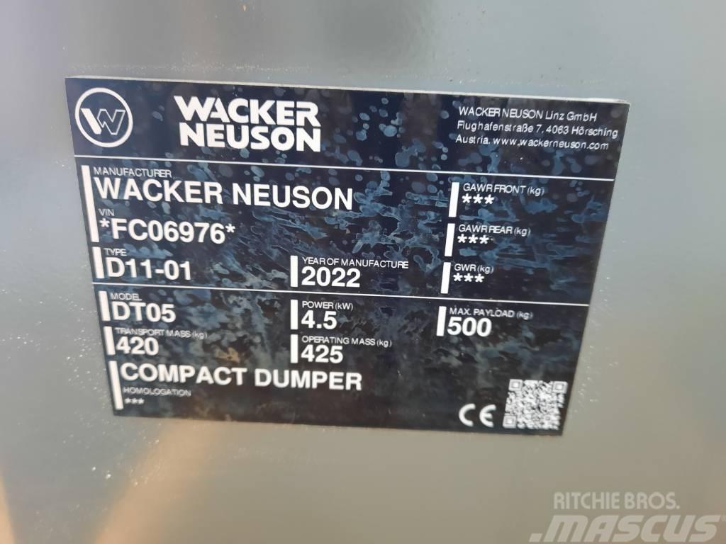 Wacker Neuson DT 05 Damperi na gusenice