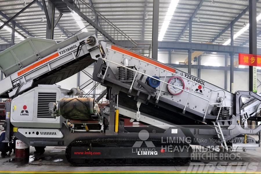 Liming Crawler type Mobile Crushing Plant Fabrike za separaciju