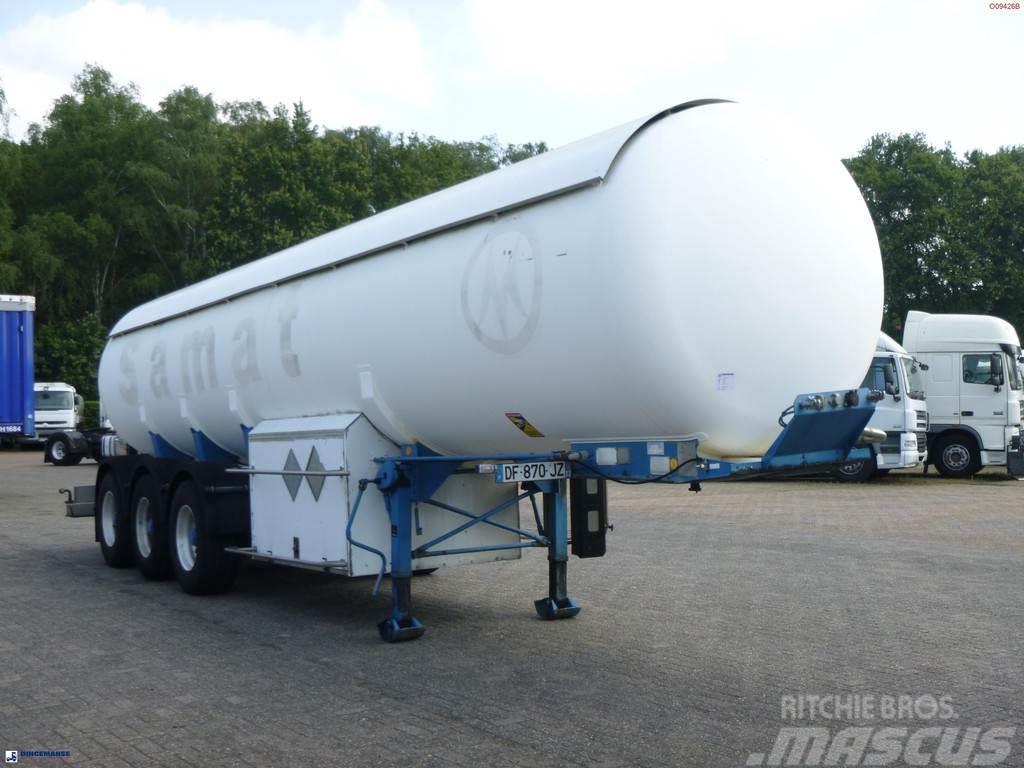 Guhur Low-pressure gas tank steel 31.5 m3 / 10 bar (meth Poluprikolice cisterne