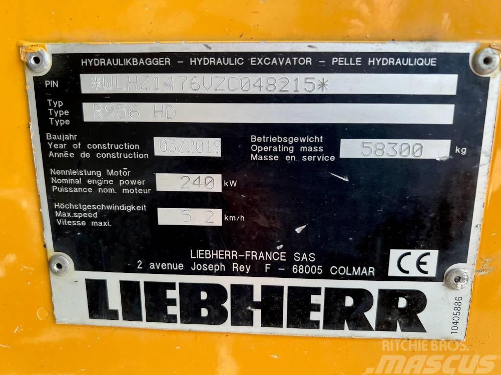 Liebherr R956 HD Bageri guseničari