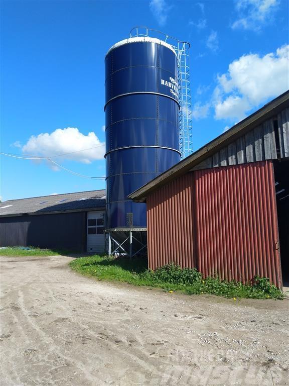 Harvestore 1000 tdr Kornvægt & Kongskilde TRL 75 blæser Oprema za istovaranje silosa
