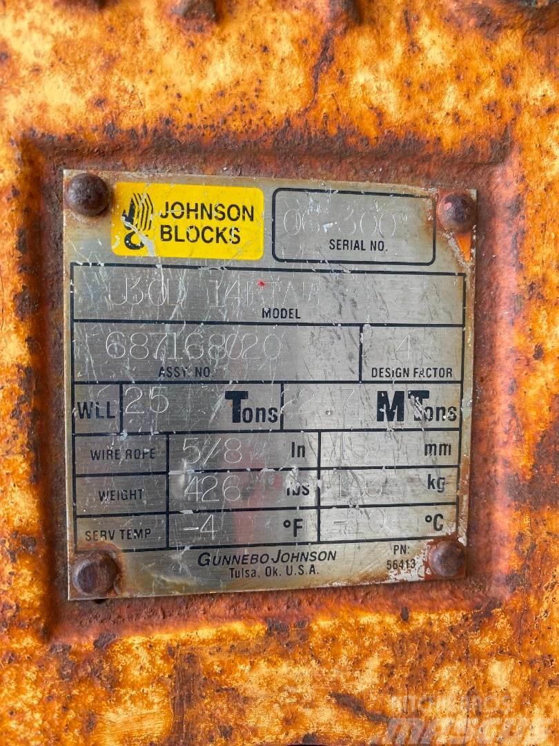 Johnson J30D 14BTAB Delovi i oprema za kran