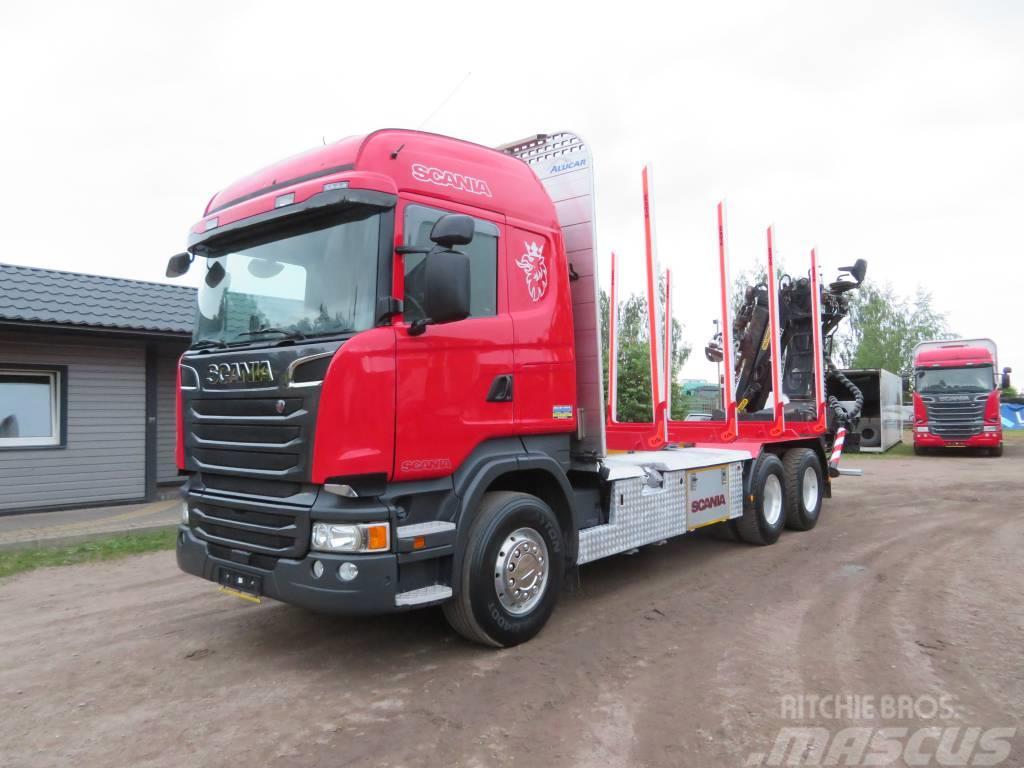 Scania R 450 Kamioni za drva Šticari