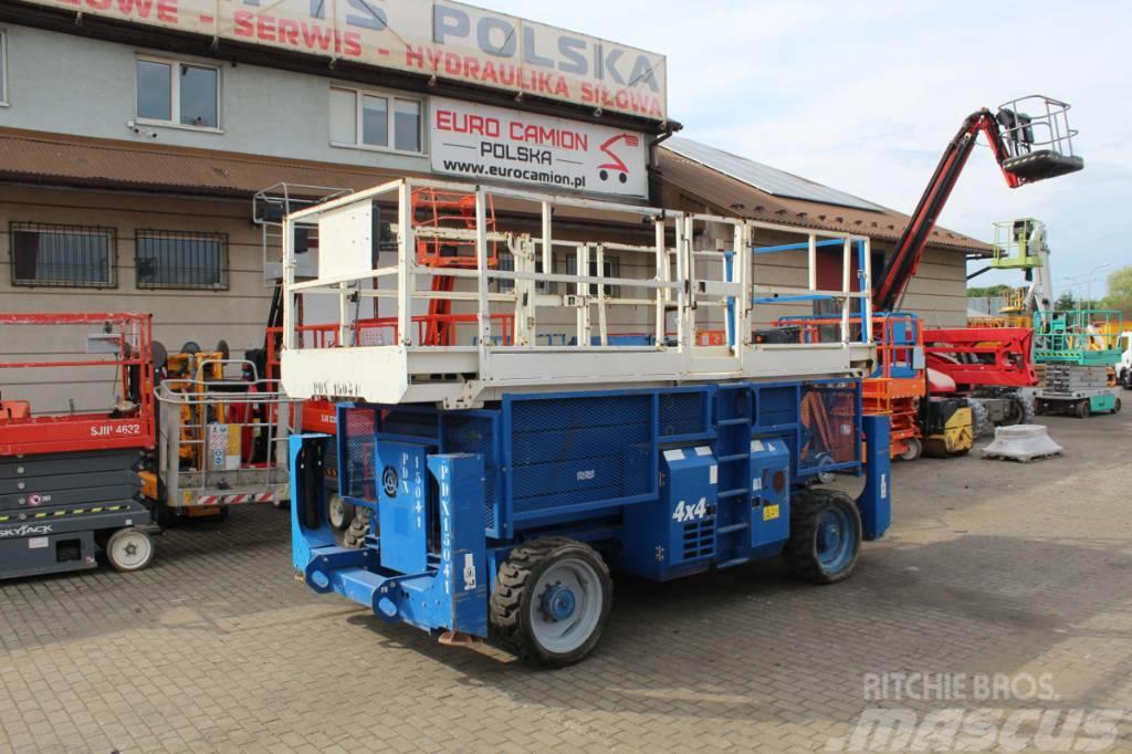 Genie GS 4390 -15 m scissor lift diesel 4x4 Haulotte JLG Makazaste platforme
