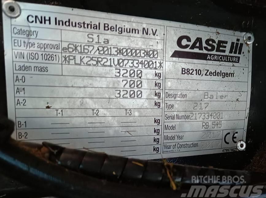 Case IH RB 545 Prese/balirke za rolo bale