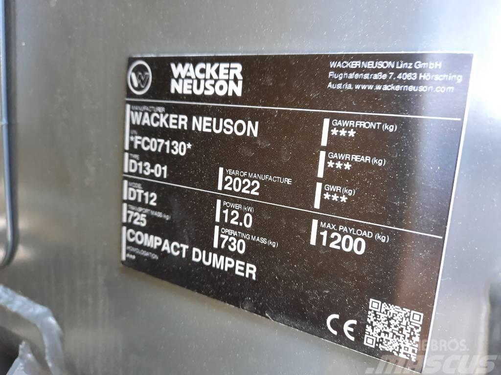 Wacker Neuson DT12 Damperi na gusenice