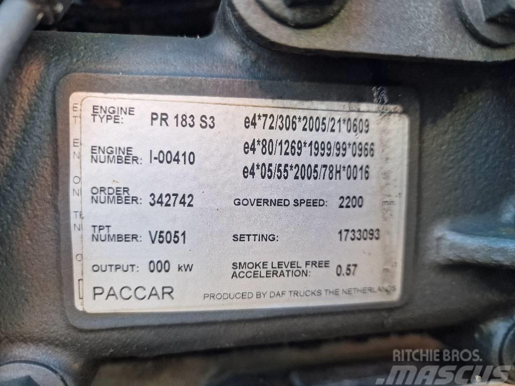 Paccar PR 183 S3 Kargo motori