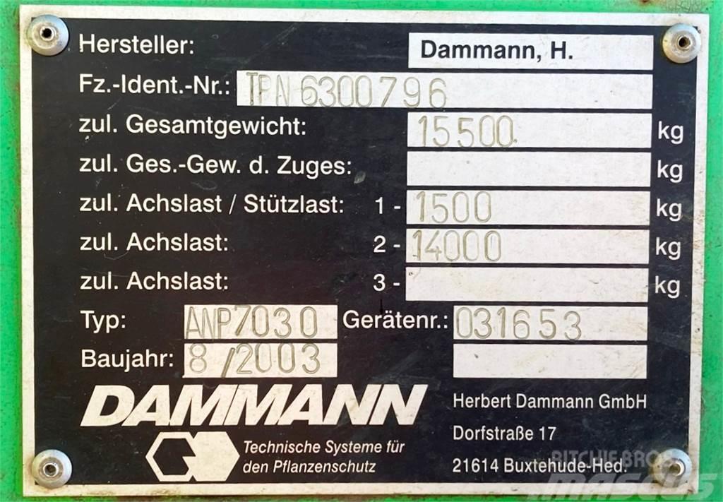 Dammann ANP 7030 Profi Class - Tandemspritze 30m Vučene prskalice