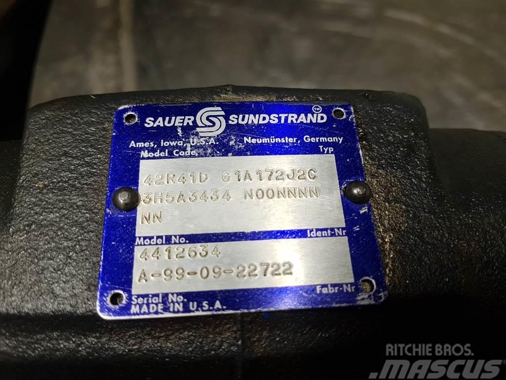  Sauer Sundstrand 42R41DG1A172J2C - Kramer - Pump Hidraulika