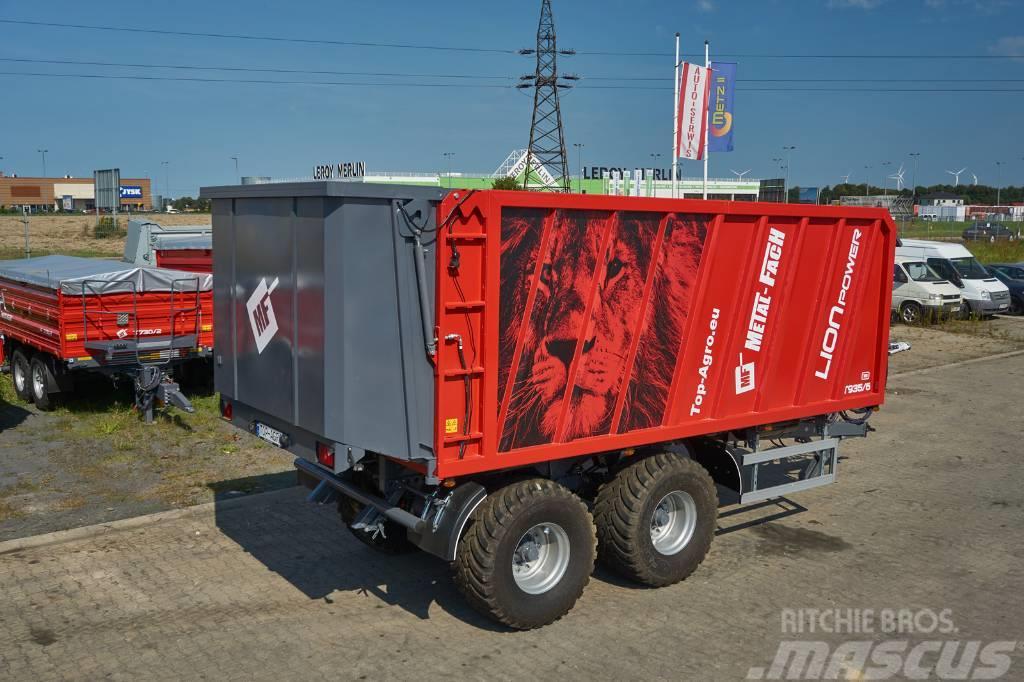 Metal-Fach T935/6 - 32m3 trailer with front sliding wall Prikolice za opštu namenu