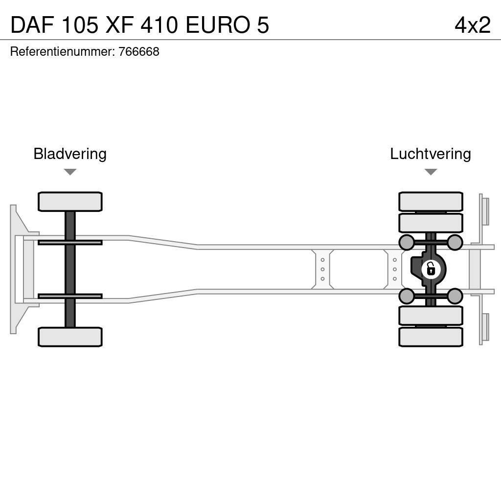 DAF 105 XF 410 EURO 5 Kamioni sa otvorenim sandukom