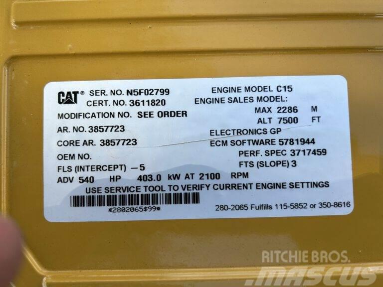 CAT C15 - Unused - 540 HP - Arr. 385-7723 Motori za građevinarstvo