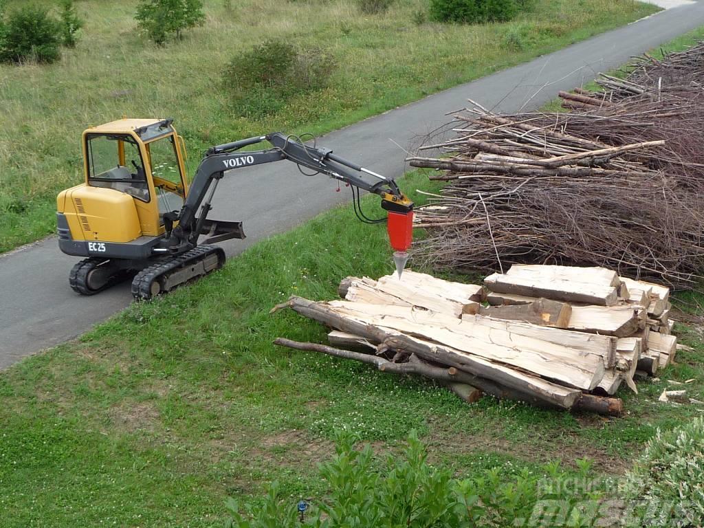  Konusni cepilec drv za bagre Kegelspalter Holzspal Cepači za drva, drobilice za drvo i strugači