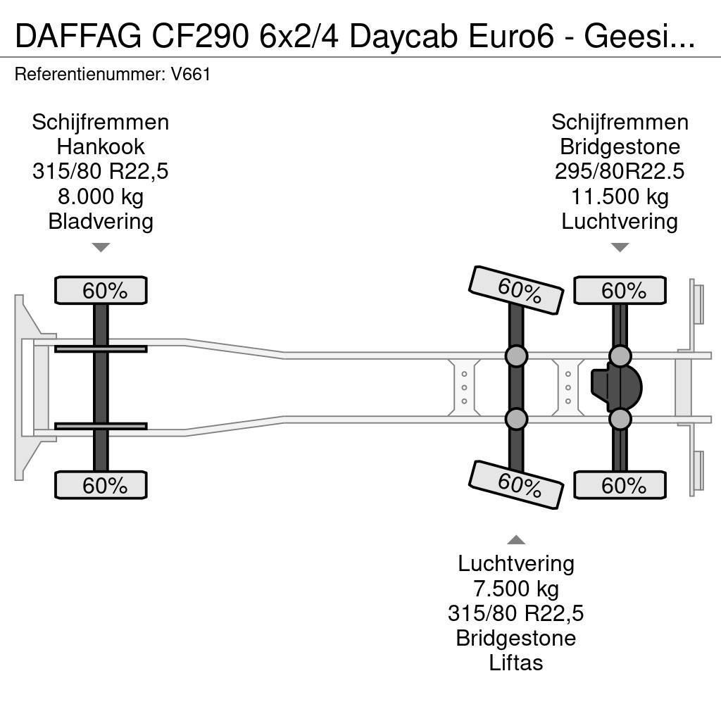 DAF FAG CF290 6x2/4 Daycab Euro6 - Geesink GPMIII 20H2 Kamioni za otpad