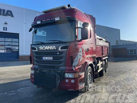 Scania R560CB6x2HSA, Istrail dumper, brøyteutstyr inkl. m Kiperi kamioni