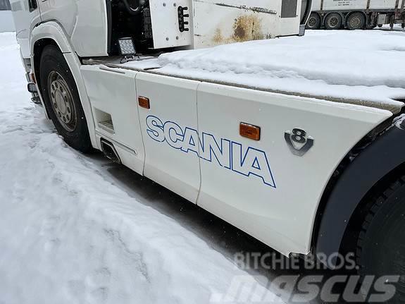 Scania R580 6X4 Hydraulikk, brøytefeste/uttak for spreder Tegljači
