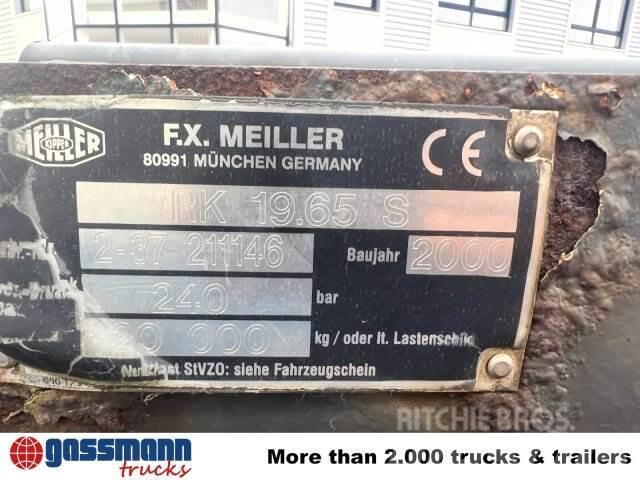 Meiller RK 19.65 S Abrollanlage Rol kiper kamioni sa kukom za podizanje tereta