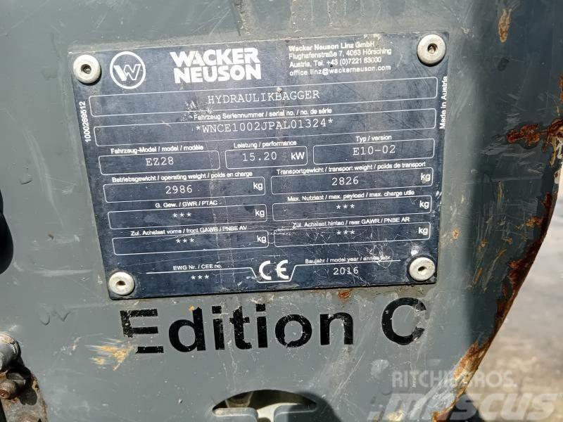Wacker Neuson EZ28 Mini bageri < 7t