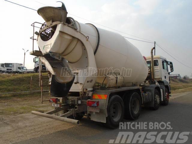 MAN TGS 32.400 Euro 5 Stetter 9 m3 Kamioni mešalice za beton