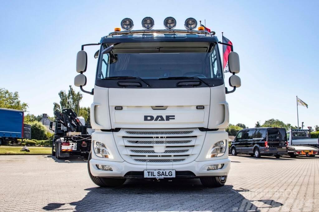 DAF CF 440 8x2 FAQ m. Kroghejs/Kran Rol kiper kamioni sa kukom za podizanje tereta