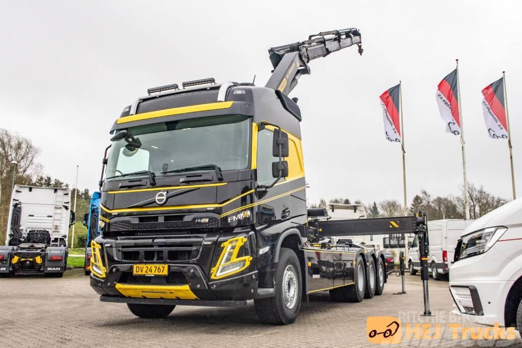 Volvo FMX 500 8x4*4 m. Kroghejs/Kran Rol kiper kamioni sa kukom za podizanje tereta