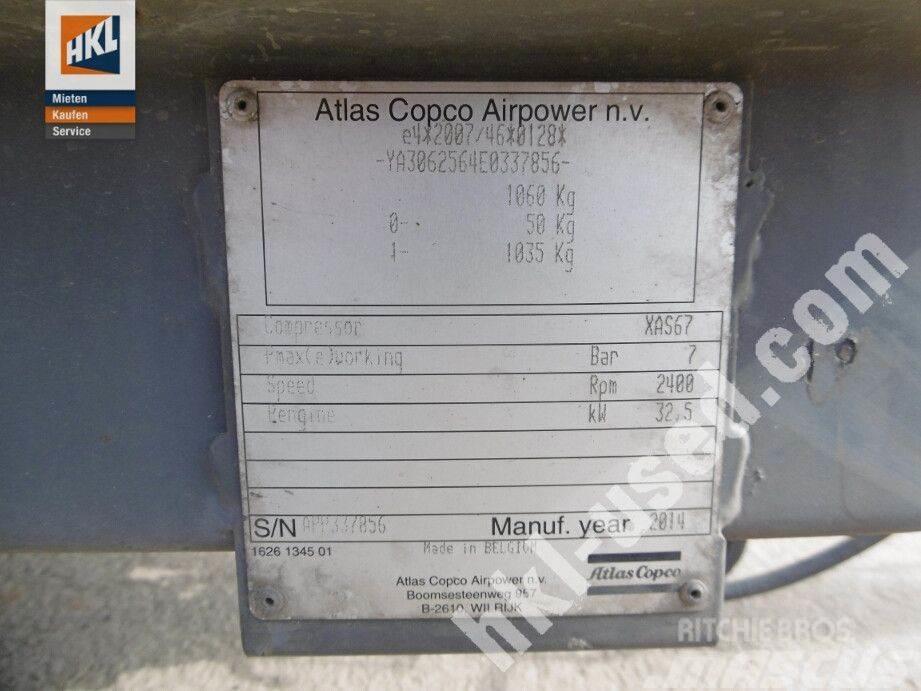 Atlas Copco XAS 67 Kompresori