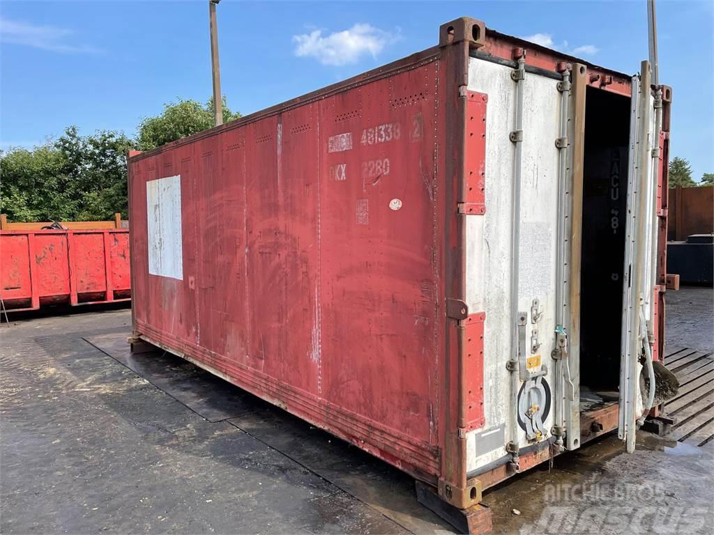  20FT container, lukket, til dyrehold eller lign. Kontejneri za skladištenje