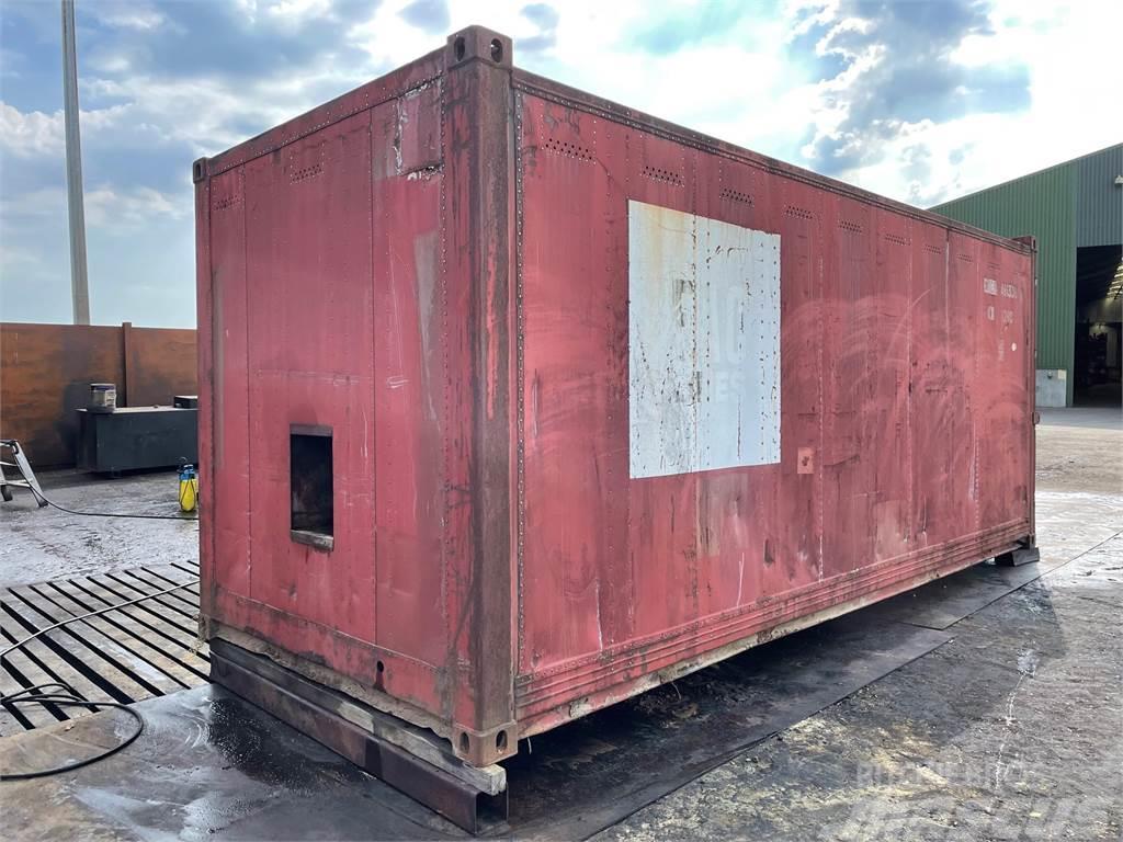  20FT container, lukket, til dyrehold eller lign. Kontejneri za skladištenje
