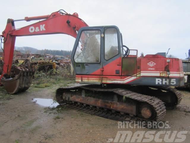 O&K RH5 gravemaskine til ophug Bageri guseničari