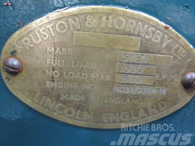 Ruston & Hornsby Type 5YEN motor til reservedele Motori za građevinarstvo